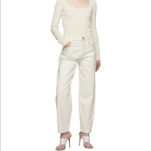 Topshop Barrel Leg Trouser